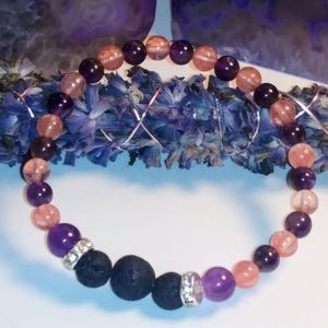 Diffusing energy bracelet for empaths